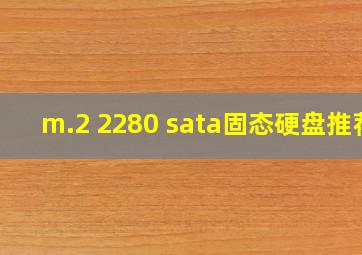 m.2 2280 sata固态硬盘推荐